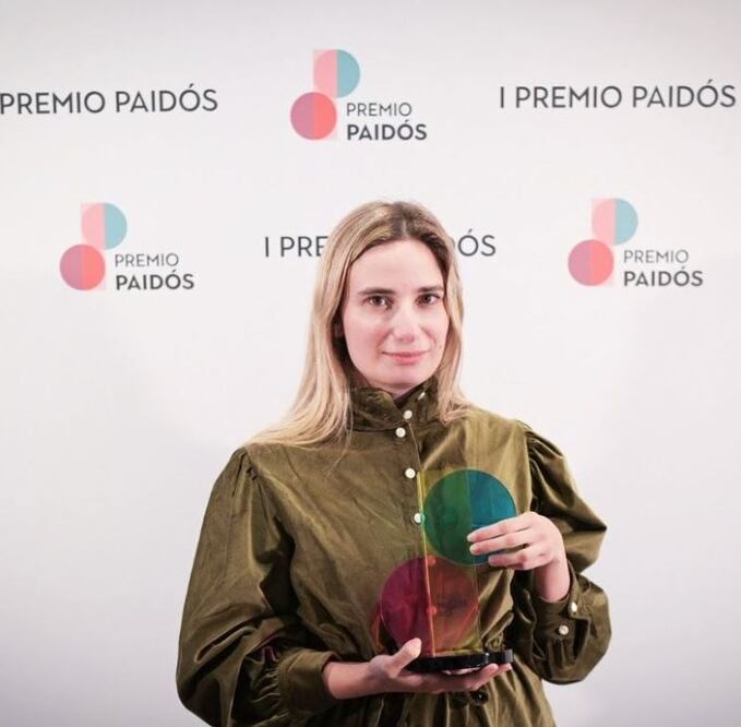 Por este libro, Tamara fue galardonada con el Premio Paidós 2025 en un evento que tuvo lugar en Barcelona. Crédito: Planeta de Libros