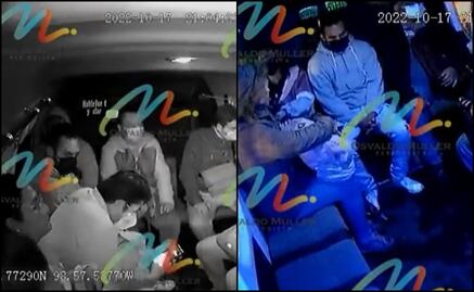 Video: A balazos y con media hora de diferencia, sujeto asalta 2 combis en la carretera Lechería-Texcoco