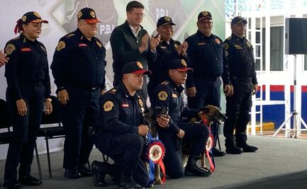 Unidad Canina de la Policía Bancaria e Industrial celebra su 28 aniversario; SSC CDMX destaca su papel estratégico
