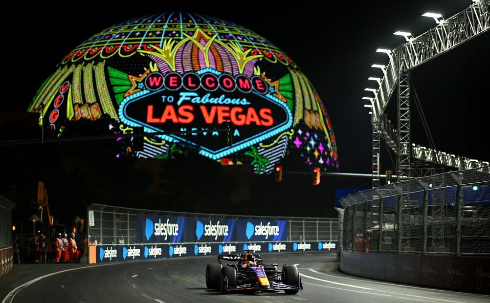 El GP de Las Vegas se correrá de noche. Foto: Formula 1