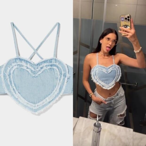 Ary Tenorio, novia de Luisito Comunica, deslumbra con jeans rotos