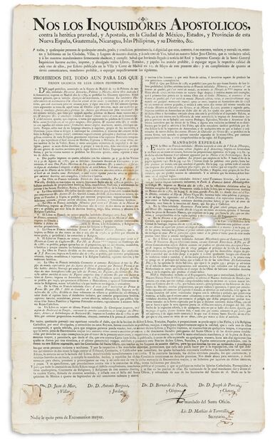 Rare Mexican historical documents auctioned in New York