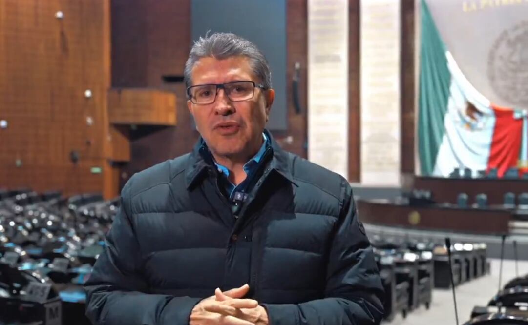 “2025 traerá retos importantes”, reconoce Monreal. Foto: Captura de pantalla