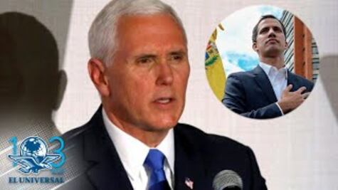 Pence insta a México reconocer a Guaidó como presidente legítimo de Venezuela
