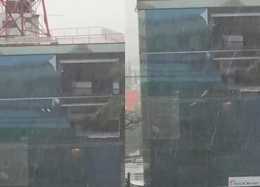 Lluvia en Morelos rompe vidrios de edificio en estación de radio; Protección Civil reporta pocas afectaciones en la entidad