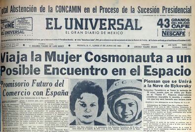 Lo que se dijo de Valentina, la primera mujer astronauta