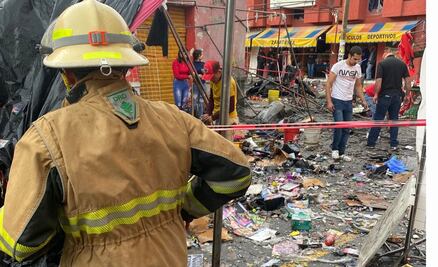 Explosión de pirotécnia en mercado de Ojuelos, Jalisco deja 14 heridos y daños materiales 