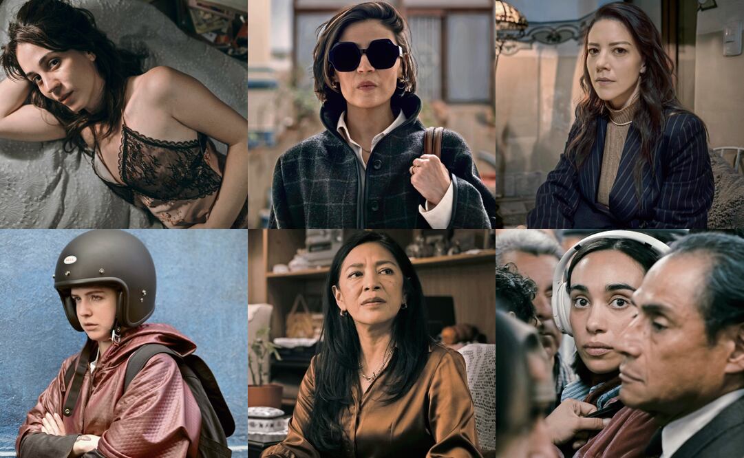 Cassandra Ciangherotti, Ilse Salas, Fernanda Castillo, Naian González Norvind, Ángeles Cruz y Natalia Solian. Fotos: Netflix