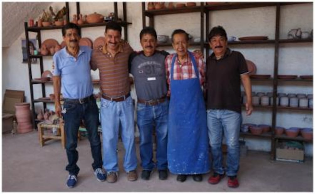 Familia Bernabe, arte en cerámica