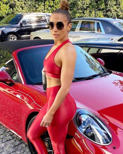 Jennifer Lopez tiene el mejor truco para verte bien en cuarentena