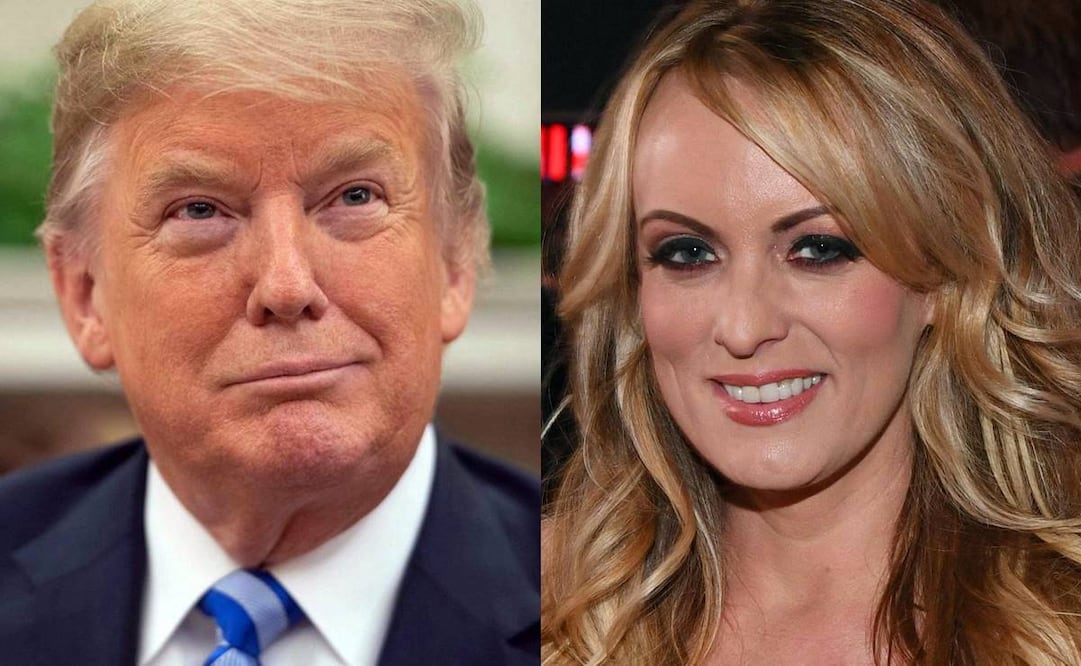 La fiscalía de Manhattan debía anunciarse el próximo 11 de julio, por ocultar un pago de Trump a la exactriz de cine para adultos, Stormy Daniels. Foto: AFP