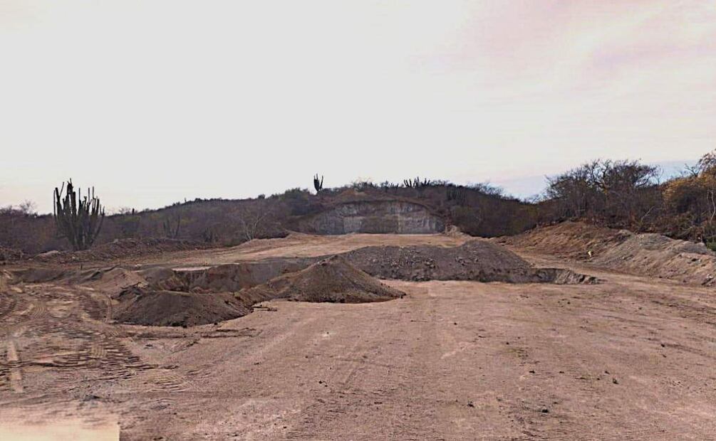 Desmantelan otra pista clandestina en Los Cabos, Baja California Sur (28/05/2025). Foto: Especial