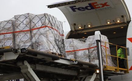 Llega a Toluca décimo avión con ventiladores procedentes de EU por Covid-19