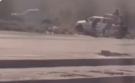 Balacera deja un elemento de la Guardia Nacional muerto y otro herido en la autopista Nuevo Laredo-Monterrey