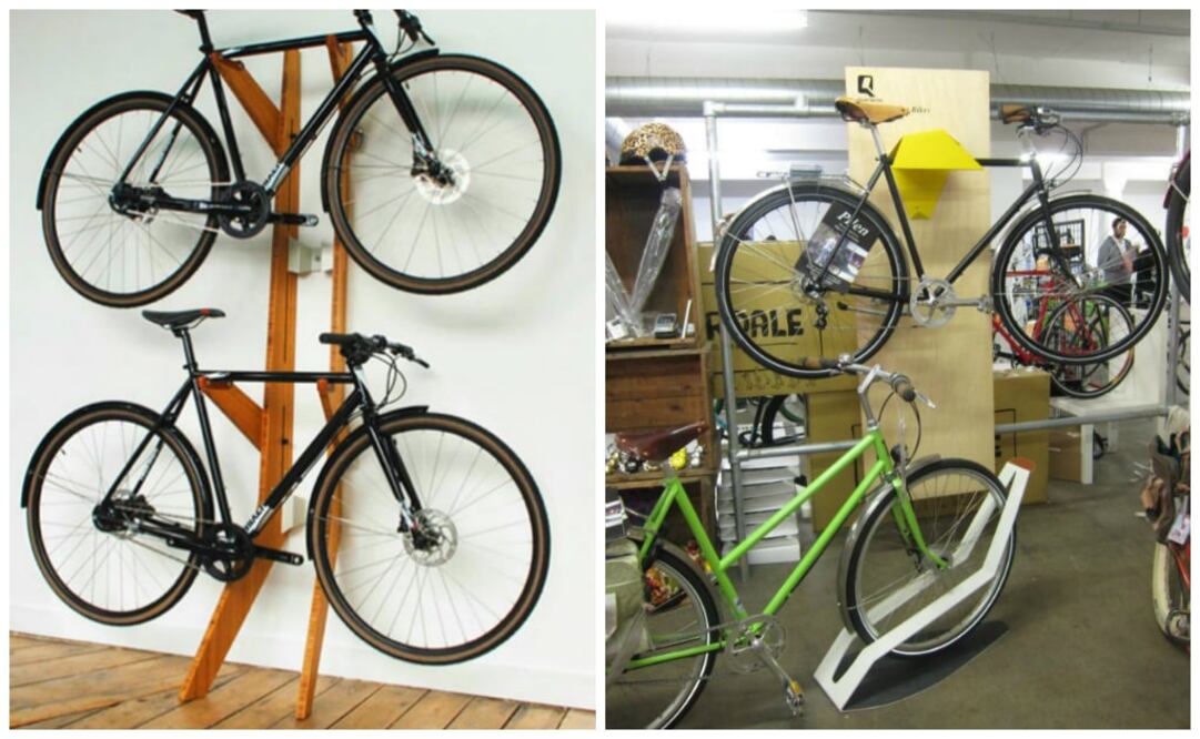 Permite combinar posiciones para colgar la bicicleta o accesorios (Foto: Cortesía: Quarterre)