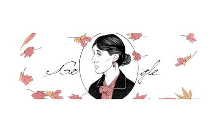 Google festeja las letras de Virginia Woolf