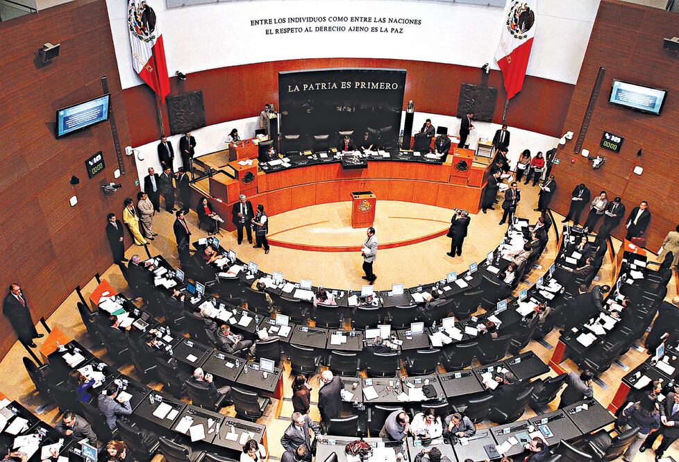 Senado de la República. Foto: Archivo/ EL UNIVERSAL