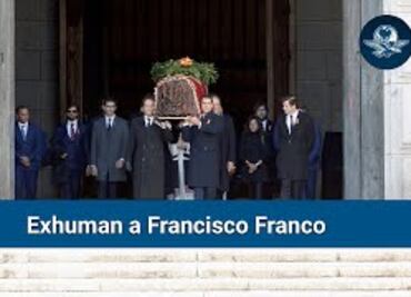 Así fue la exhumación del dictador Francisco Franco a 44 años de su muerte