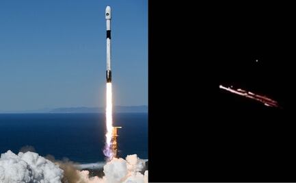 Cohete de SpaceX es confundido con la caída de un "meteorito" en Sinaloa
