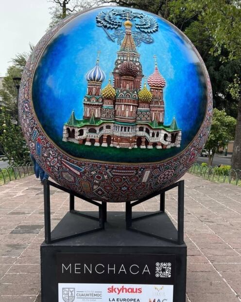 Dónde ver los balones gigantes del Mundial 2022 en la CDMX