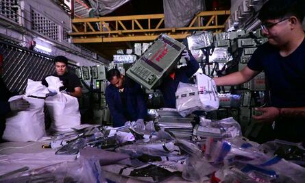 Inicia proceso para destruir más de 10 mil 500 paquetes electorales de elección municipal de Veracruz; estiman concluir en un mes