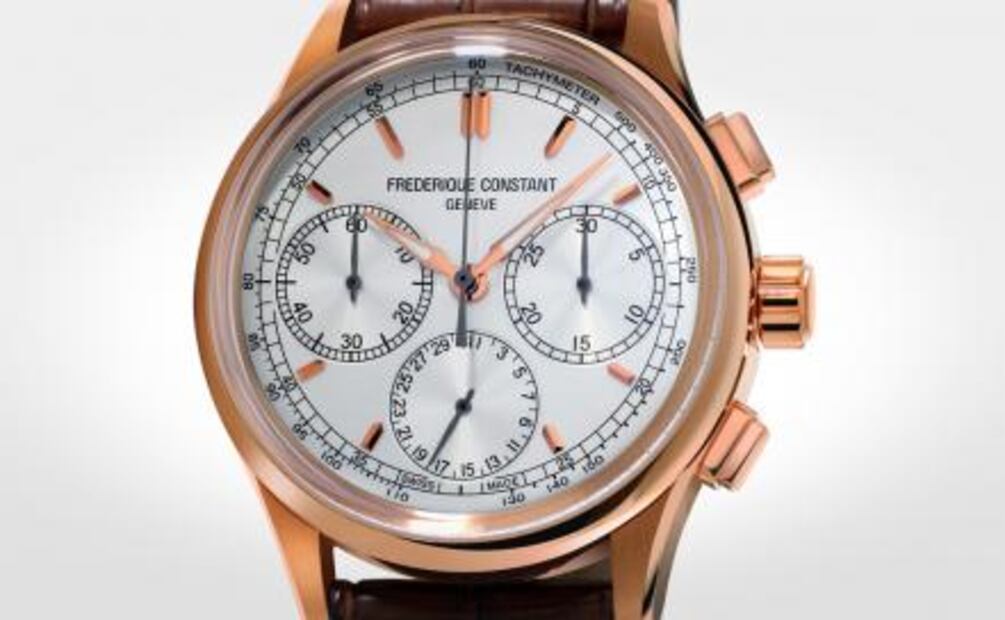 El cronógrafo de lujo accesible de Frédérique Constant