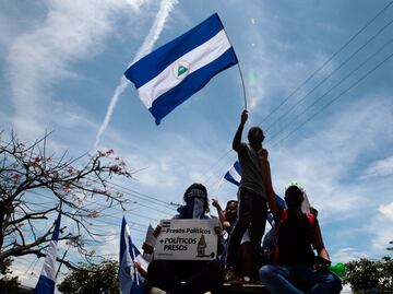 Protestan miles en Nicaragua por liberación de presos políticos