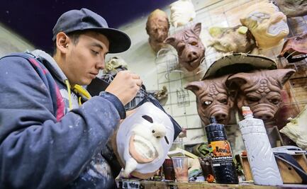 Crean los rostros del terror