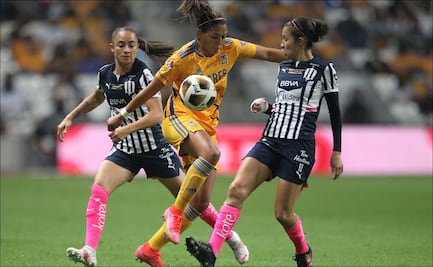 Rayadas y Tigres empatan en la final de ida de la Liga MX Femenil