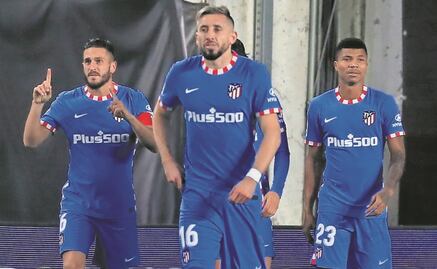 Héctor Herrera, baja con el Atlético de Madrid contra el Manchester City