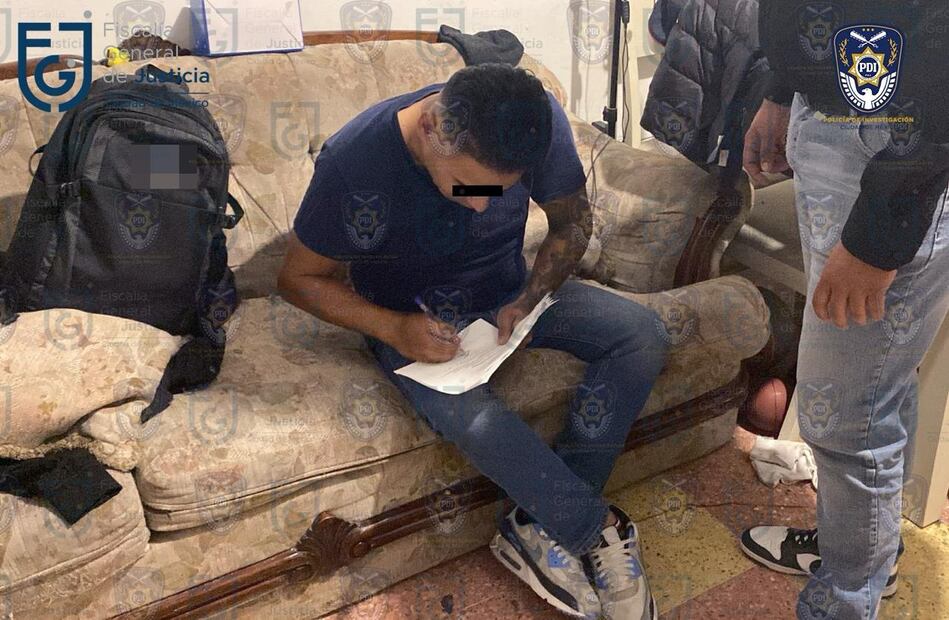 Sergio Iván “N”, alias "El Monstruo de la Unión", fue detenido durante un cateo en la colonia Nueva Atzacoalco, en la alcaldía Gustavo A. Madero