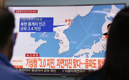 Reportan sismo de 3.5 en Norcorea; temen nuevo ensayo nuclear de Pyongyang