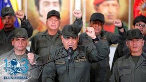 Sobre nuestros cadáveres, advierte ministro de Defensa venezolano a Trump