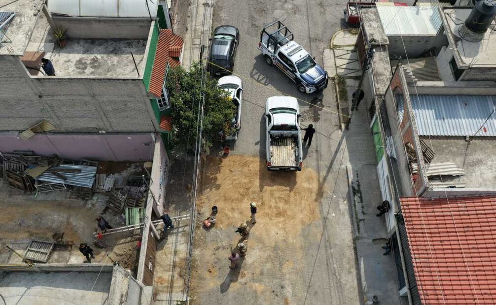 FGR y Pemex sellan permanentemente toma clandestina de combustible en Ecatepec; no hay detenidos.
Foto: Especial.