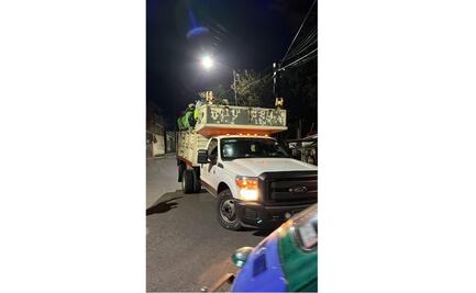 Retiran propaganda de alcaldesa de Tlalpan ante su primer informe de gobierno