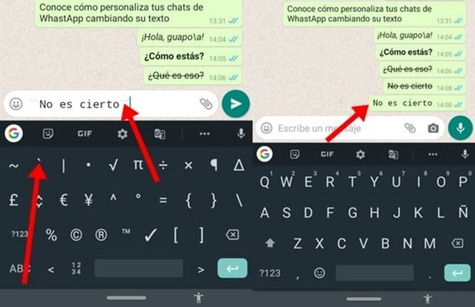 Cómo personalizar tus mensajes de WhastApp 