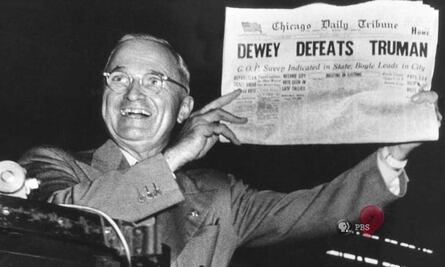 De 1948 a 2020, primeras planas y periodismo político en EU