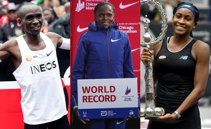 Kipchoge, Kosgei y Gauff, los hitos del deporte este fin de semana
