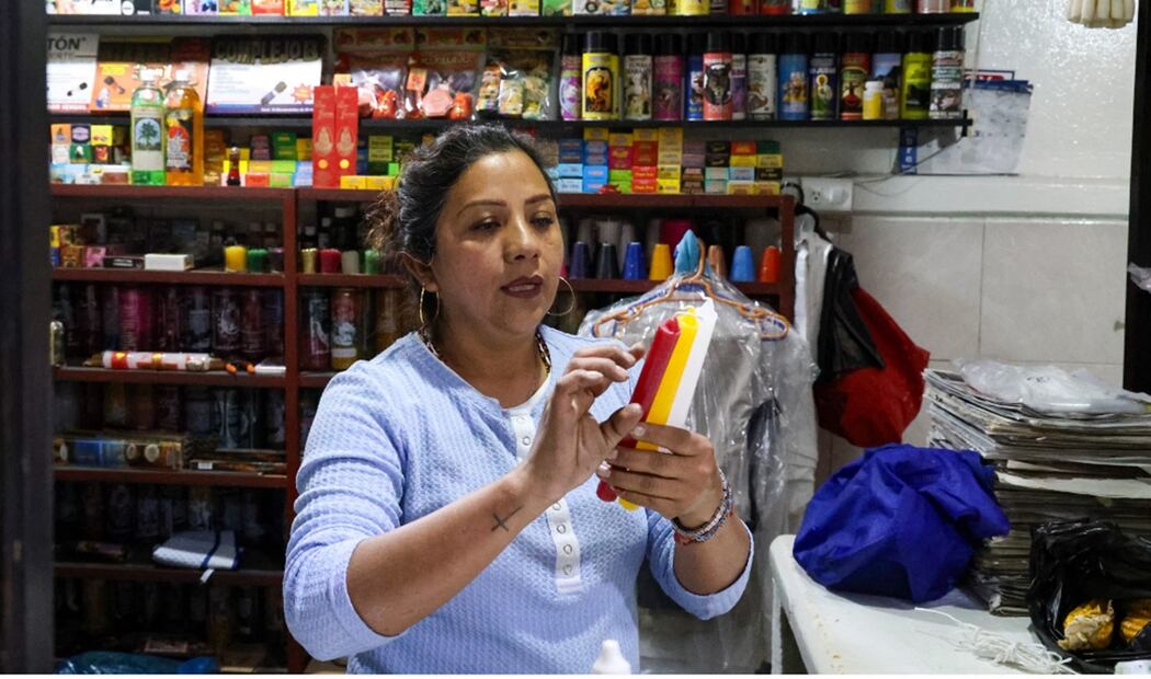 Artículos para rituales de Año Nuevo. Foto: Luis Camacho/EL UNIVERSAL