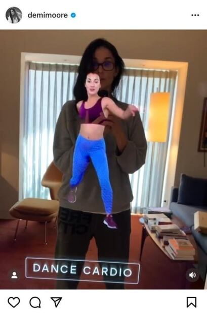 Conoce la rutina de ejercicios infalible de Demi Moore para lucir radiante a sus casi 60 años