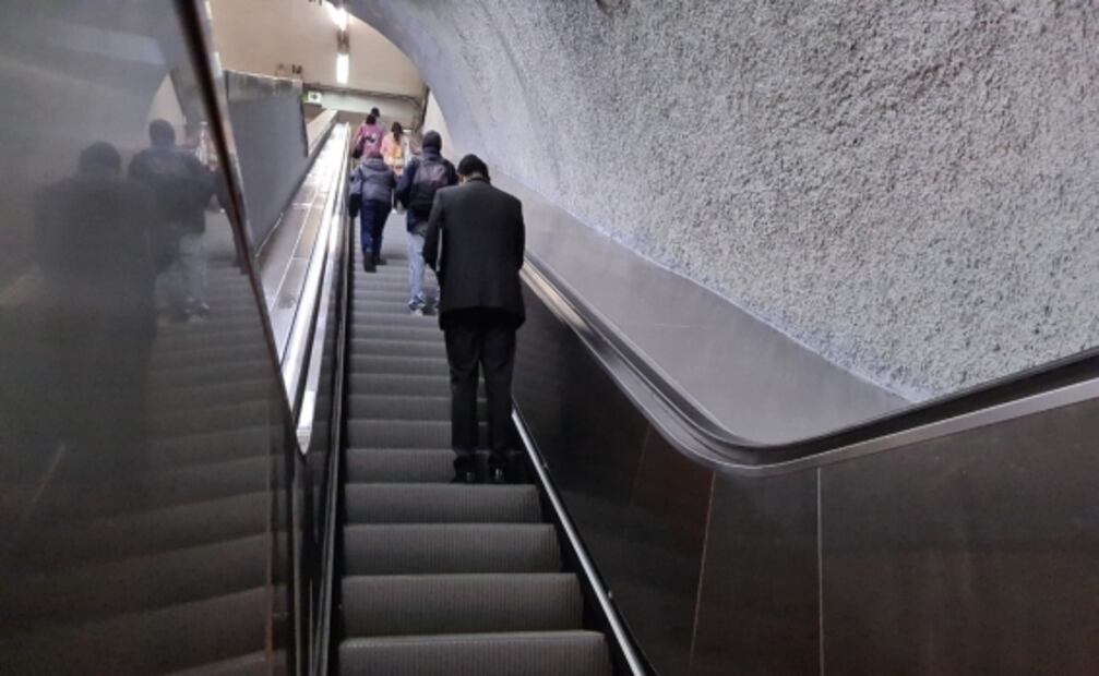 El Metro estrena escaleras eléctricas en 4 estaciones