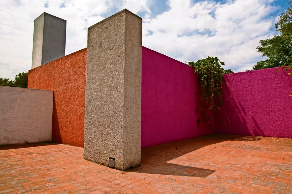 La terraza del hogar del arquitecto Luis Barragán es una de las principales atracciones del sitio. Foto: Archivo / El Universal