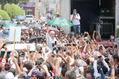 Voy arriba hasta en Las Vegas, afirma AMLO
