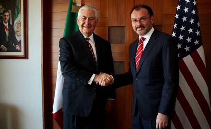 Se reúne Luis Videgaray con Rex Tillerson