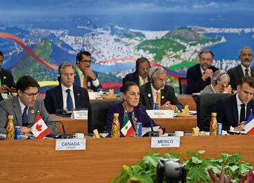 Presidenta Sheinbaum se reúne con mandatarios de todo el mundo