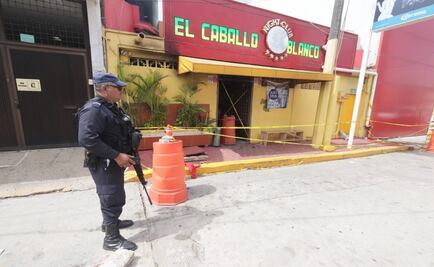 Investigación del ataque al bar "El Caballo Blanco" se hará con "mucho cuidado": Gertz Manero