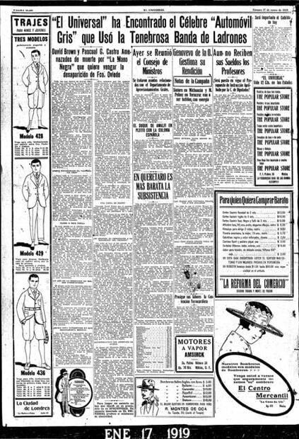 EL UNIVERSAL va por más de diez: este es su #100YearsChallenge