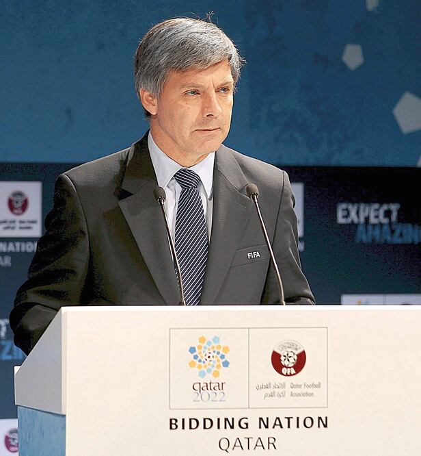 Mayne-Nicholls, suspendido, fue uno de los que supervisaron las asignaciones. Foto: FADI AL-ASSAAD. REUTERS