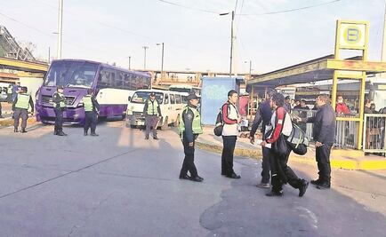 Muere mujer al ser atropellada por chofer de microbús en paradero de Indios Verdes