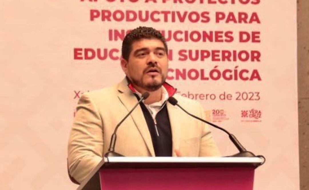 Zenyazen Escobar, secretario de Educación de Veracruz. Foto: Especial